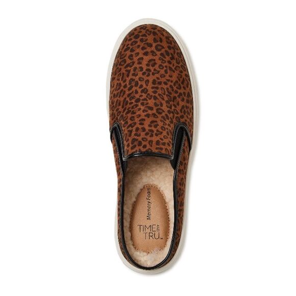 Women’s Leopard Print Twin Gore Mules Slip-on Shoes Size 11 - Picture 8 of 11